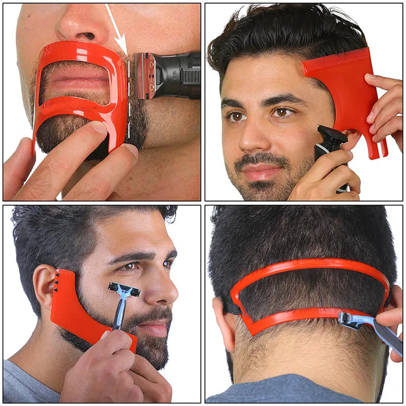 2/4Pcs Men's Beard Combs Hair  - Men'S Beard Grooming 评论和价格