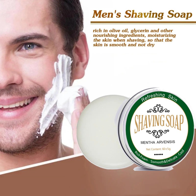 Man Beard Shaving Soap Gentle  - Men'S Beard Grooming 评论和价格