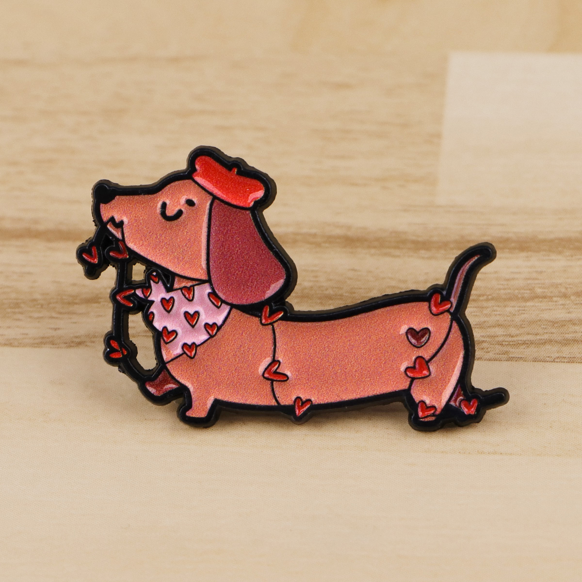 1-6pcs/Set Dachshund Dogs Enam - Mens Grooming Kit Gift 评论和价格