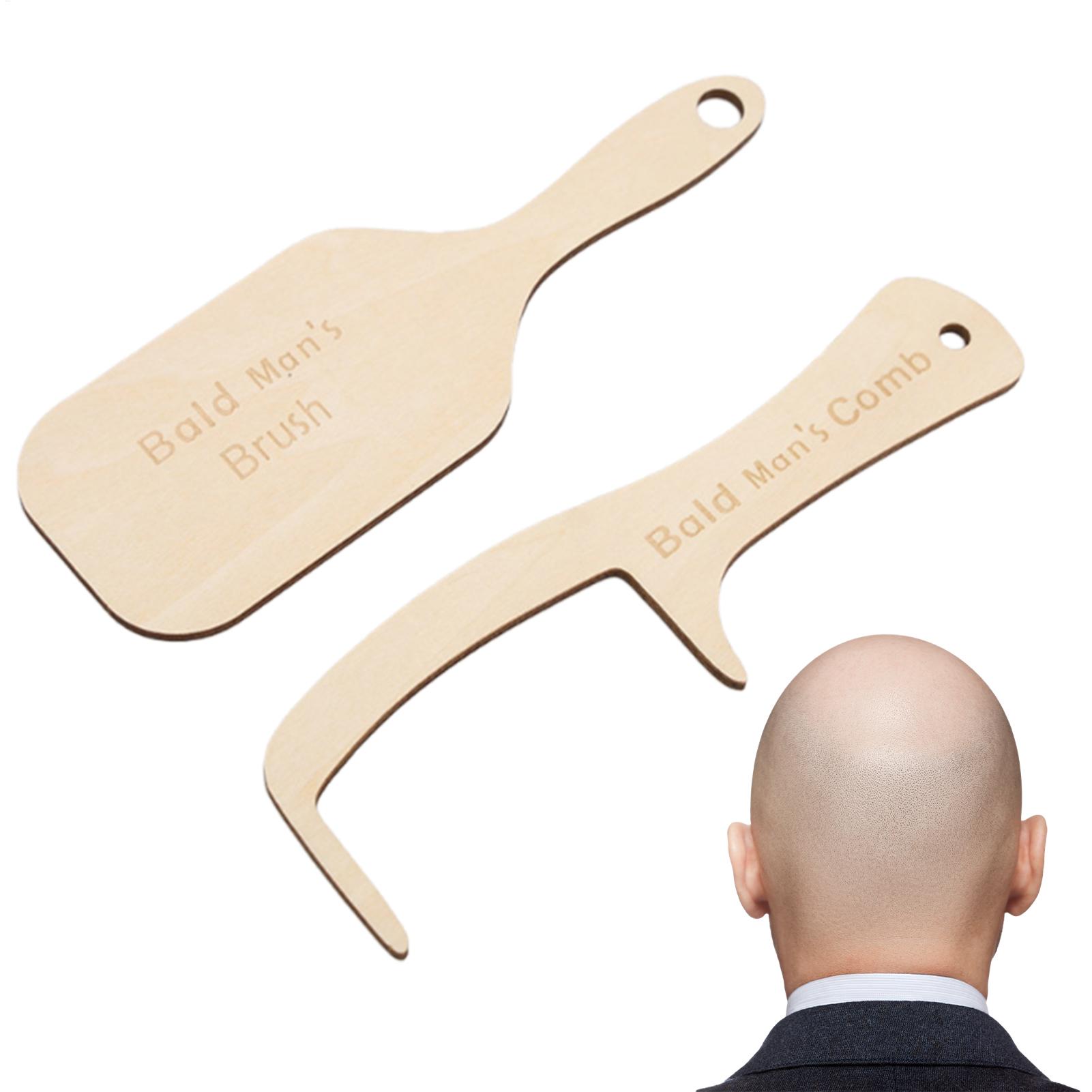 2pcs Funny Bald Man Grooming T - Men'S Grooming Tool 评论和价格