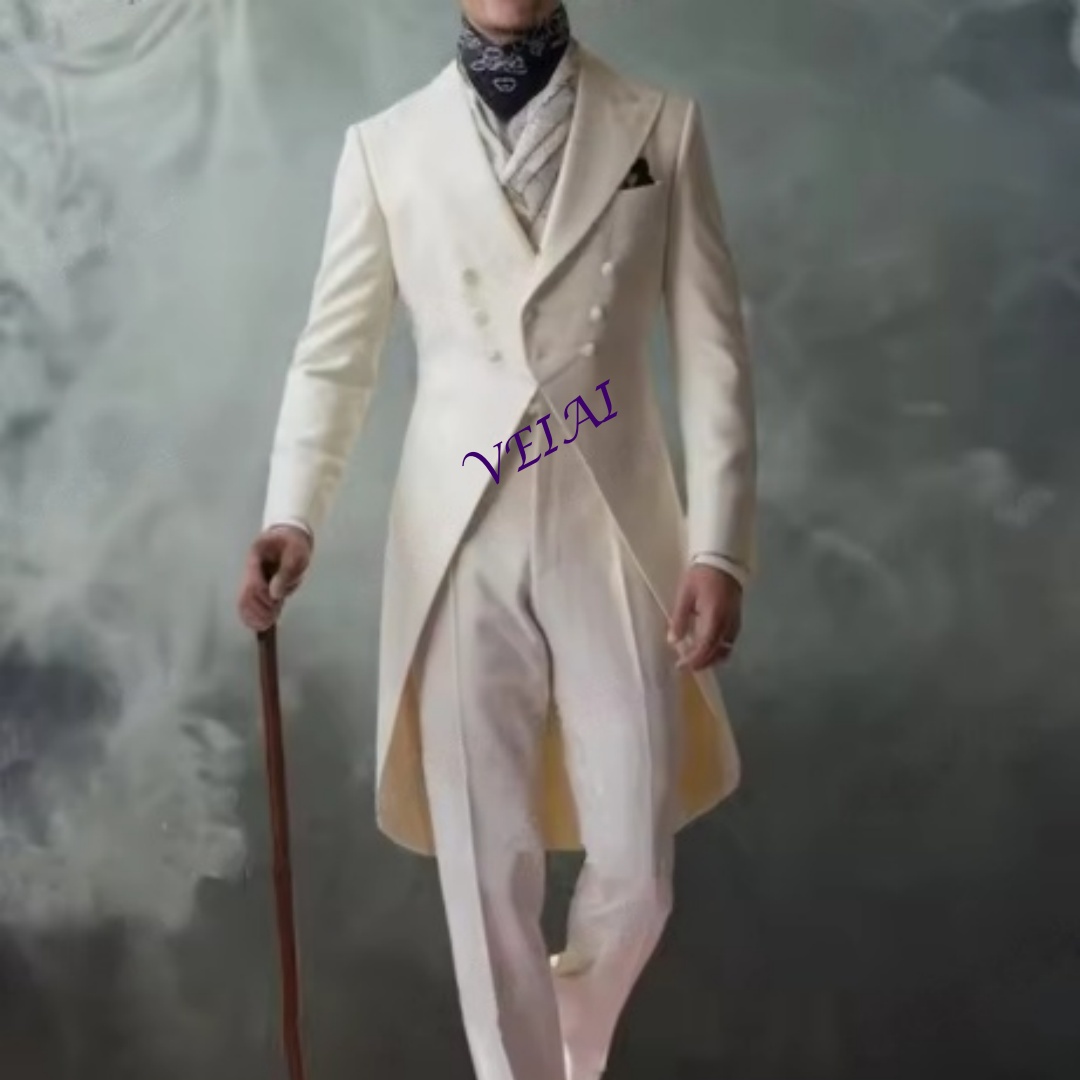 Customized White Men's Tuxedo  - Men'S Grooming Daily 评论和价格