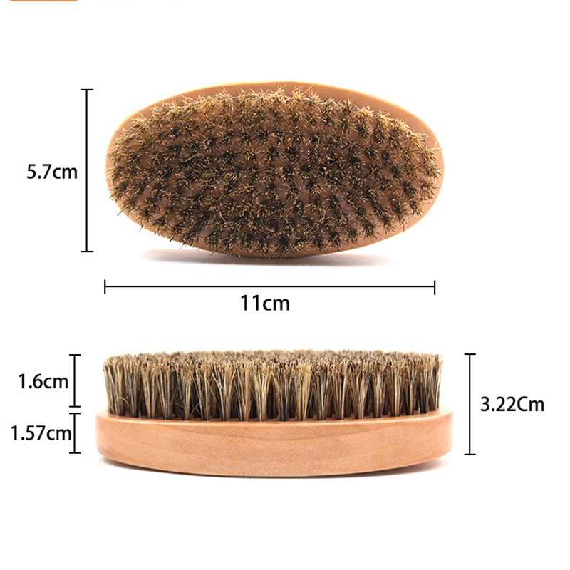 Natural Boar Bristle Beard Bru - Men'S Beard Grooming 评论和价格