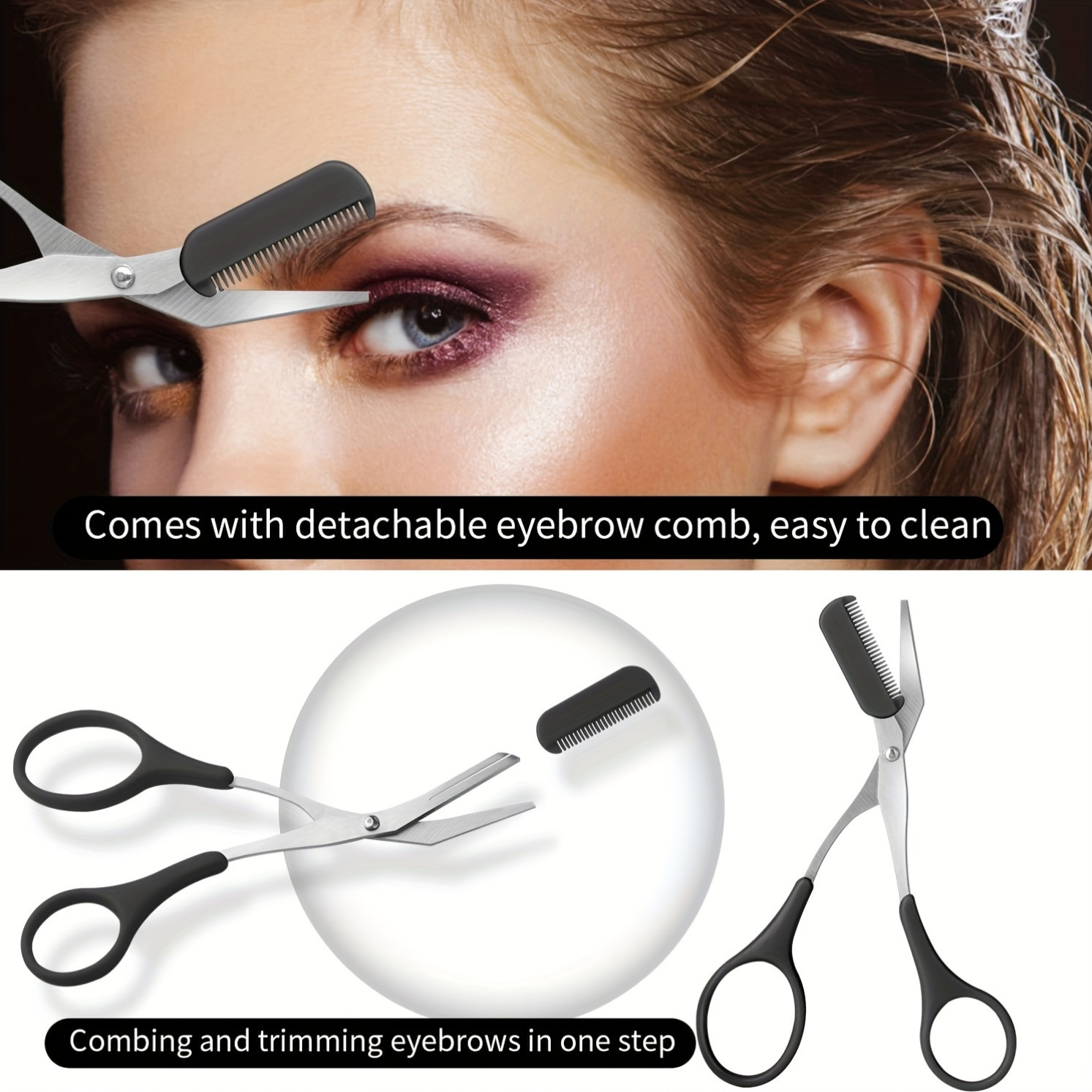 3pcs Set Eyebrow Kit For Women - Men'S Grooming Tool 评论和价格